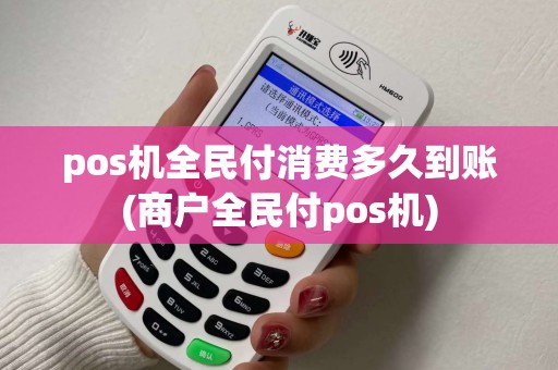 pos机全民付消费多久到账(商户全民付pos机)