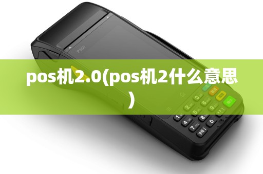 pos机2.0(pos机2什么意思)