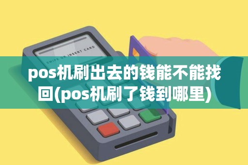 pos机刷出去的钱能不能找回(pos机刷了钱到哪里)