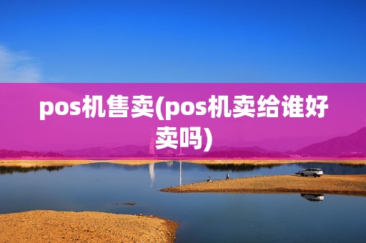 pos机售卖(pos机卖给谁好卖吗)