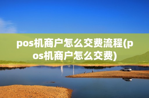 pos机商户怎么交费流程(pos机商户怎么交费)