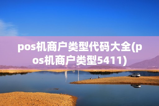 pos机商户类型代码大全(pos机商户类型5411)