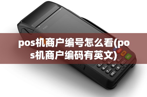 pos机商户编号怎么看(pos机商户编码有英文)