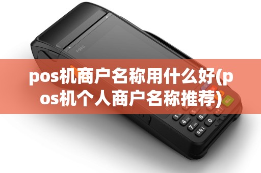 pos机商户名称用什么好(pos机个人商户名称推荐)
