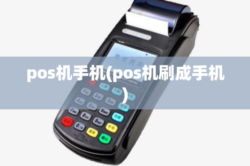pos机手机(pos机刷成手机)