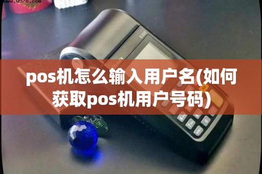 pos机怎么输入用户名(如何获取pos机用户号码)