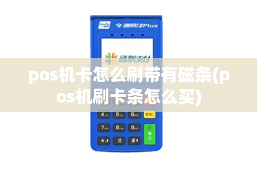 pos机卡怎么刷带有磁条(pos机刷卡条怎么买)