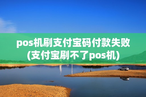 pos机刷支付宝码付款失败(支付宝刷不了pos机)