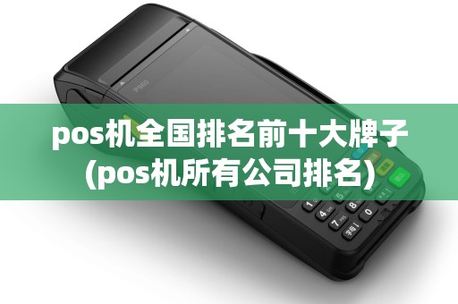 pos机全国排名前十大牌子(pos机所有公司排名)