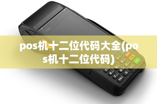 pos机十二位代码大全(pos机十二位代码)
