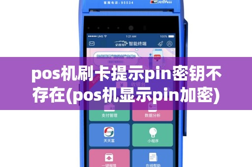 pos机刷卡提示pin密钥不存在(pos机显示pin加密)