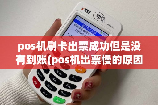 pos机刷卡出票成功但是没有到账(pos机出票慢的原因)