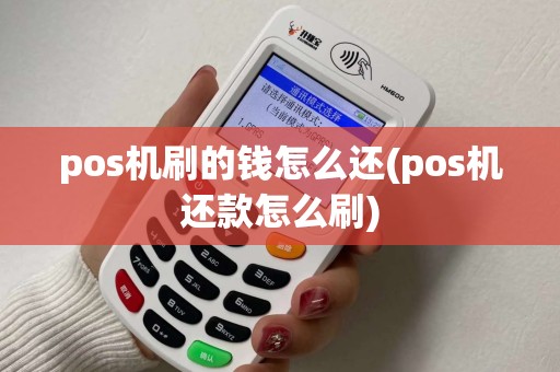 pos机刷的钱怎么还(pos机还款怎么刷)