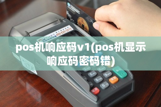 pos机响应码v1(pos机显示响应码密码错)