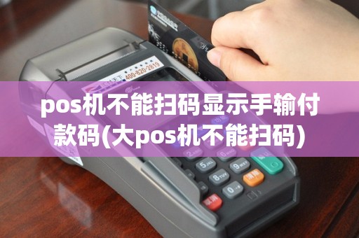 pos机不能扫码显示手输付款码(大pos机不能扫码)