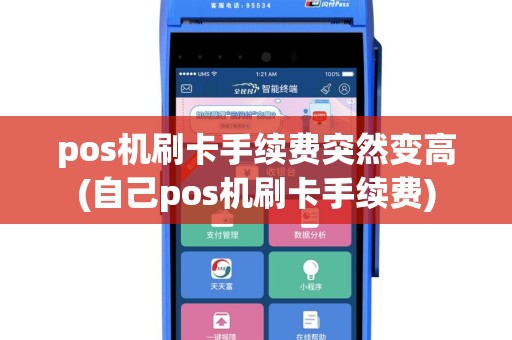 pos机刷卡手续费突然变高(自己pos机刷卡手续费)