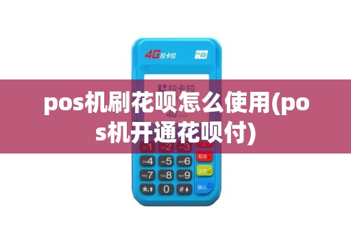 pos机刷花呗怎么使用(pos机开通花呗付)
