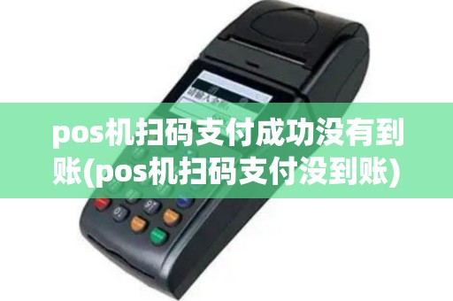 pos机扫码支付成功没有到账(pos机扫码支付没到账)
