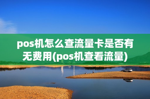 pos机怎么查流量卡是否有无费用(pos机查看流量)