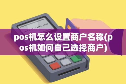 pos机怎么设置商户名称(pos机如何自己选择商户)