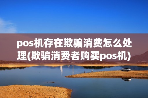 pos机存在欺骗消费怎么处理(欺骗消费者购买pos机)
