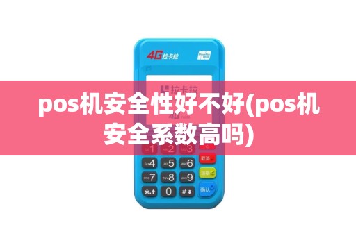 pos机安全性好不好(pos机安全系数高吗)