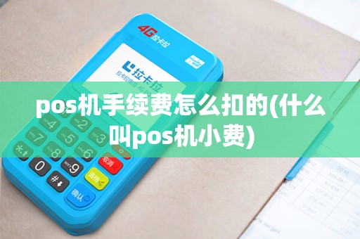 pos机手续费怎么扣的(什么叫pos机小费)