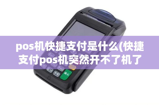 pos机快捷支付是什么(快捷支付pos机突然开不了机了)