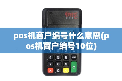 pos机商户编号什么意思(pos机商户编号10位)