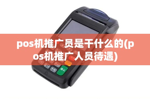pos机推广员是干什么的(pos机推广人员待遇)