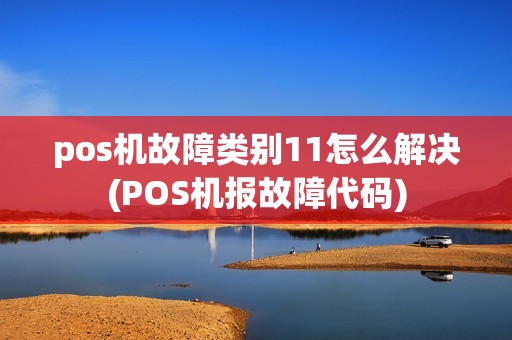 pos机故障类别11怎么解决(POS机报故障代码)