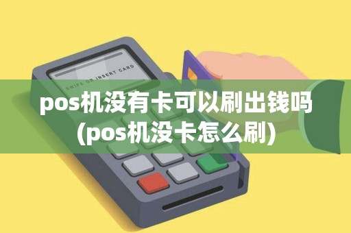 pos机没有卡可以刷出钱吗(pos机没卡怎么刷)