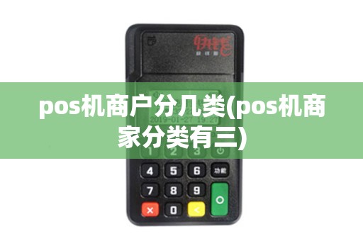 pos机商户分几类(pos机商家分类有三)