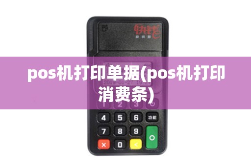 pos机打印单据(pos机打印消费条)