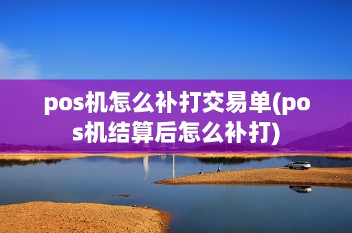 pos机怎么补打交易单(pos机结算后怎么补打)