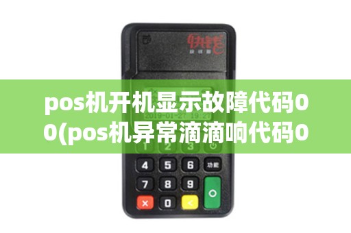 pos机开机显示故障代码00(pos机异常滴滴响代码0040003)