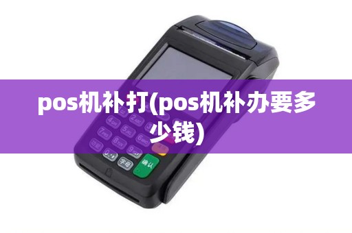 pos机补打(pos机补办要多少钱)