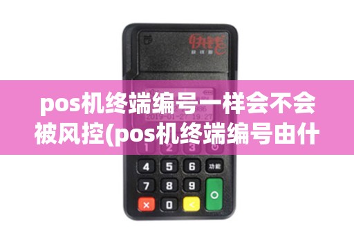 pos机终端编号一样会不会被风控(pos机终端编号由什么组成)