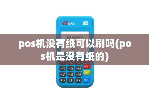 pos机没有纸可以刷吗(pos机是没有纸的)