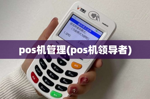 pos机管理(pos机领导者)