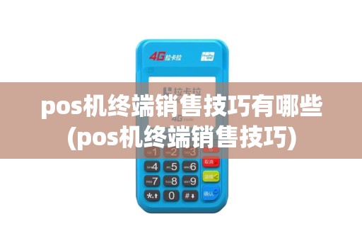 pos机终端销售技巧有哪些(pos机终端销售技巧)