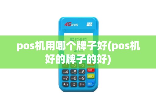 pos机用哪个牌子好(pos机好的牌子的好)