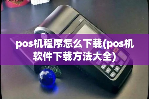 pos机程序怎么下载(pos机软件下载方法大全)