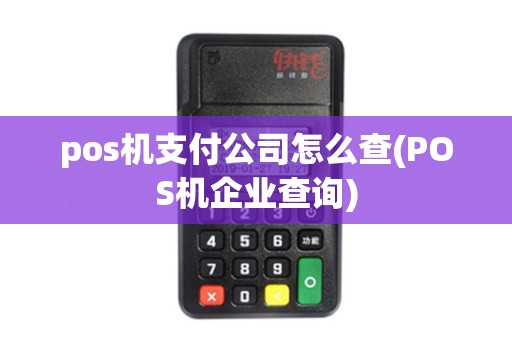 pos机支付公司怎么查(POS机企业查询)