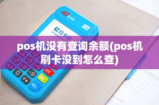 pos机没有查询余额(pos机刷卡没到怎么查)