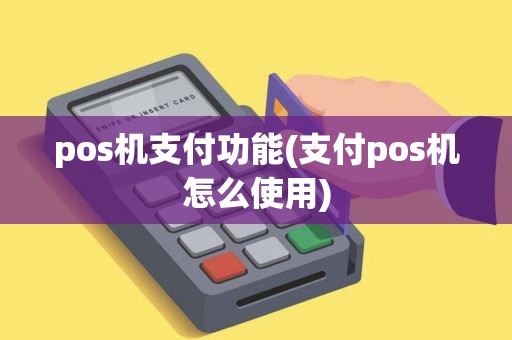 pos机支付功能(支付pos机怎么使用)
