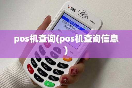 pos机查询(pos机查询信息)