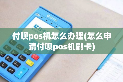 付呗pos机怎么办理(怎么申请付呗pos机刷卡)