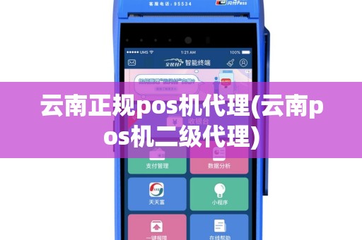 云南正规pos机代理(云南pos机二级代理)