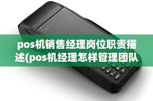 pos机销售经理岗位职责描述(pos机经理怎样管理团队)